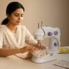 Mini Sewing Machine NSB SM-202 ABS portable electric sewing machine for home sewing and clothes repair