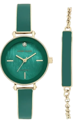 Alternative view of Anne Klein Women's Black Ceramic Diamond Dial Watch – Elegant Luxury Fashion Wristwatch