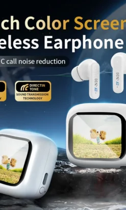 ET-N10 ANC Earbuds with digital display
