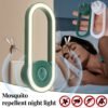 Ultrasonic Mosquito Repellent & Night Light plug-in electric mosquito killer device for home use