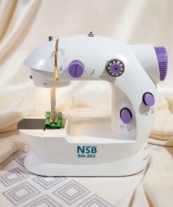 Mini Sewing Machine NSB SM-202 ABS portable electric sewing machine for home sewing and clothes repair