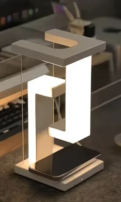 Alternative view of ET Wireless Charging & Anti-Gravity Reading Desk Light – Floating LED Lamp with Wireless Charging